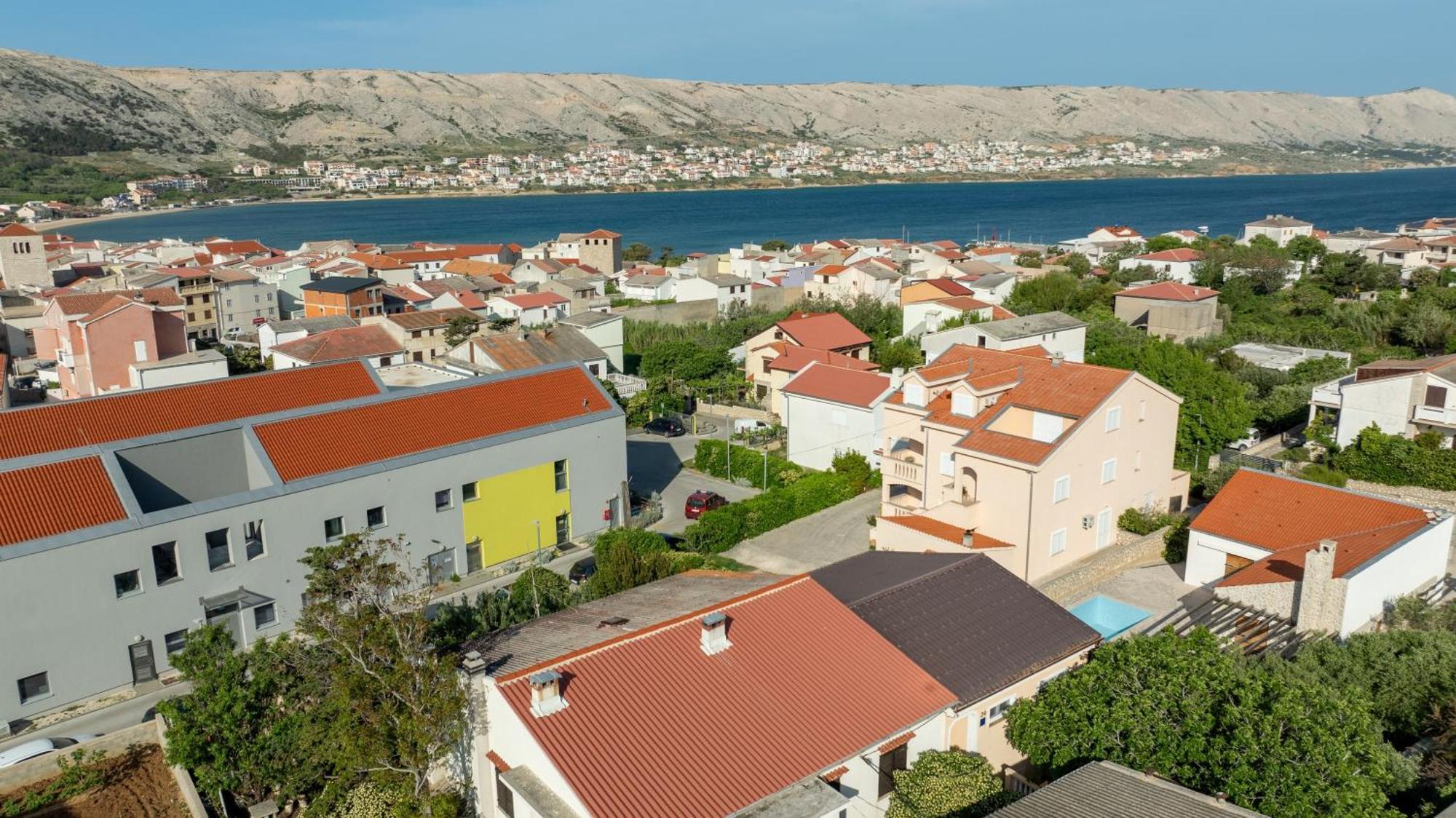 Apartment Wish - Two Bedrooms With 2 Ac Renewed Pag Town Kültér fotó
